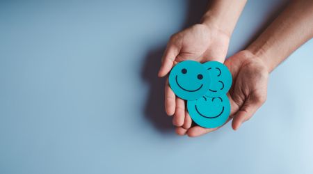 Dein Leben als Buch - Feedback - Hände mit Smileys