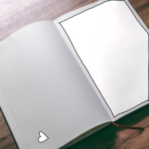 Leeres Blatt Papier - Schreibblockade überwinden
